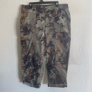 Chico’s Camo Cargo Pants